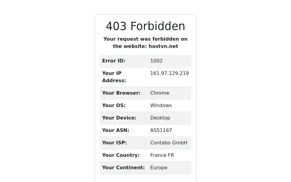 Screenshot of hostvn.net