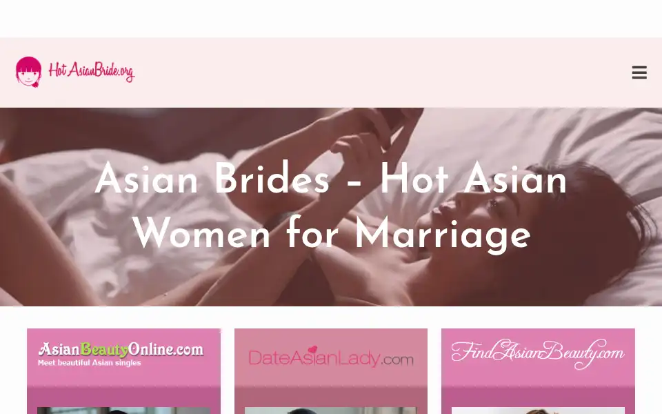 Screenshot of hotasianbride.org