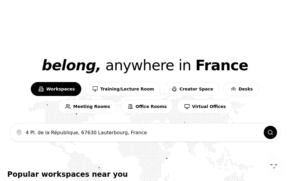 Screenshot of hotdesk.io
