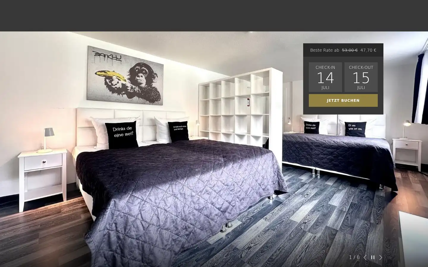 Screenshot of hotelaltdeutz.eu