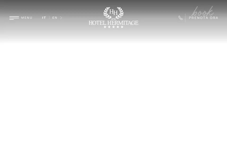 Screenshot of hotelhermitage.it
