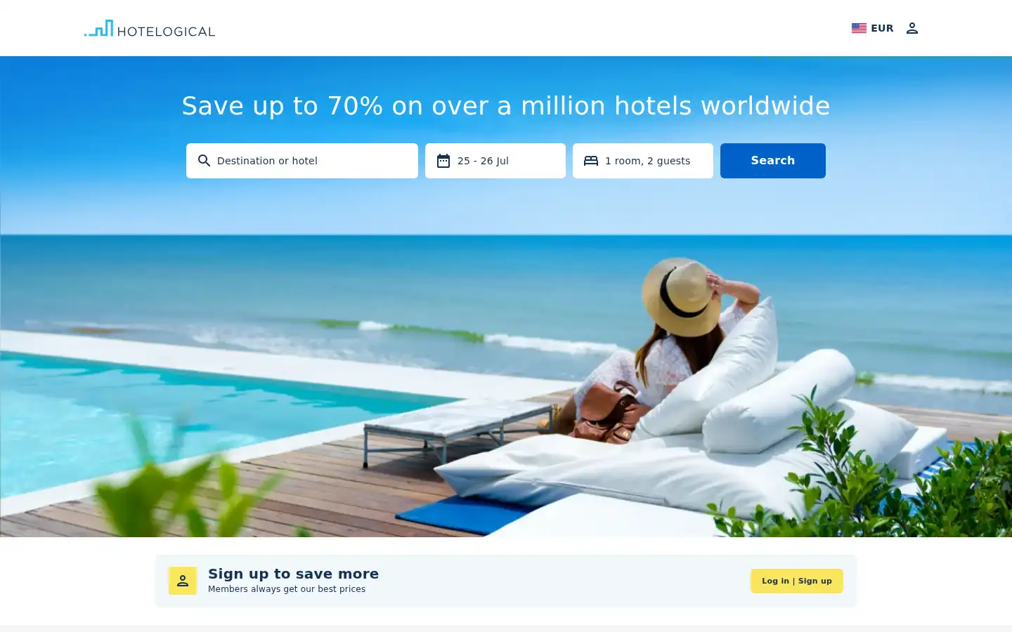 Screenshot of hotelogical.com