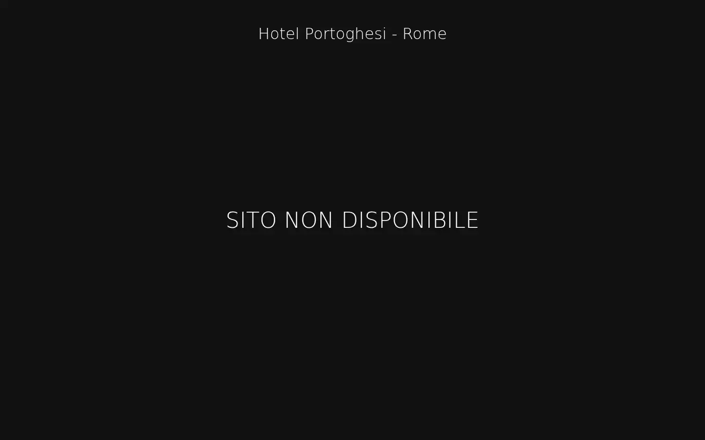 Screenshot of hotelportoghesiroma.it