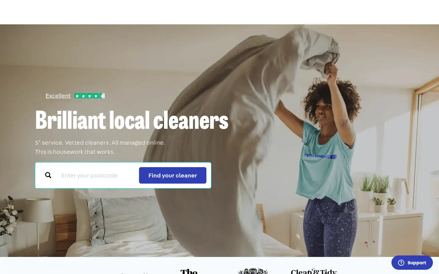 Screenshot of housekeep.com