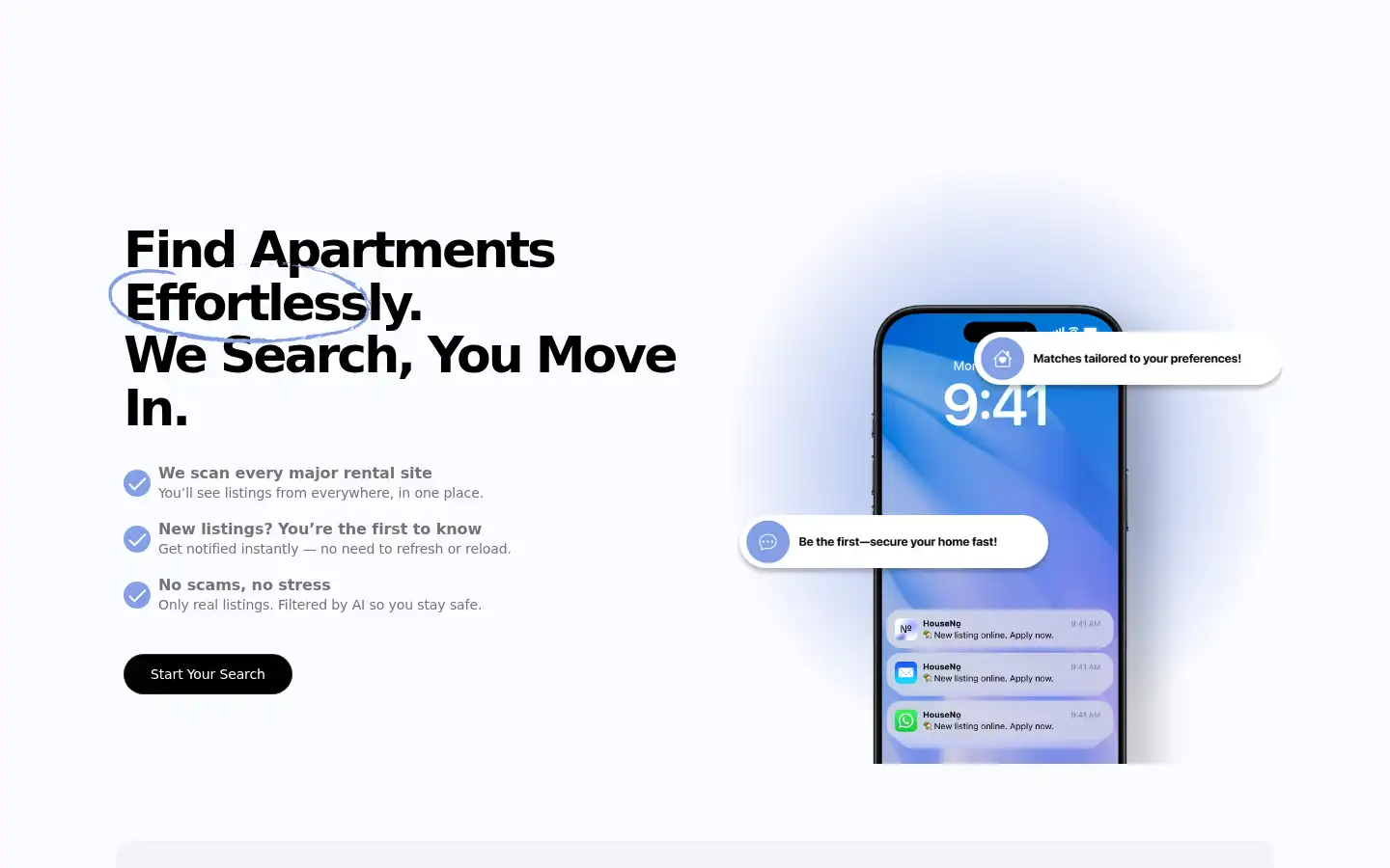 Screenshot of housenumber.ai