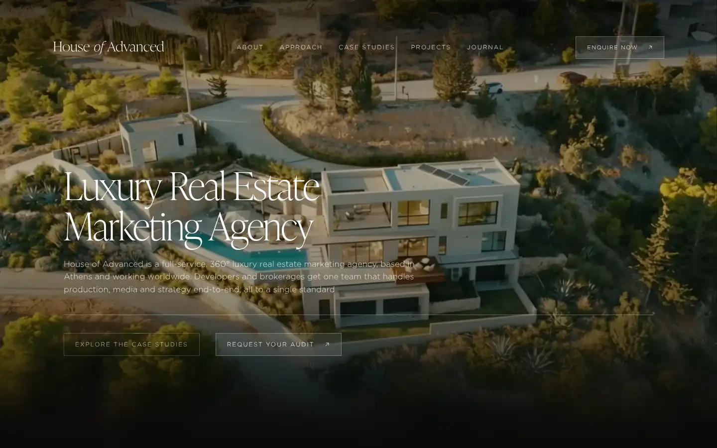 Screenshot of houseofadvanced.com