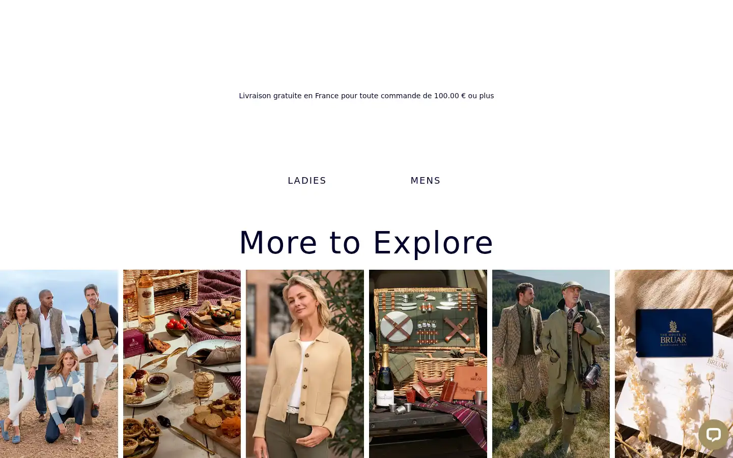 Screenshot of houseofbruar.com