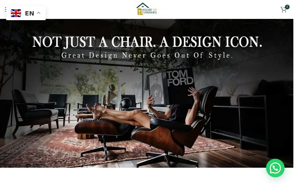 Screenshot of houseoffurnishes.co.uk