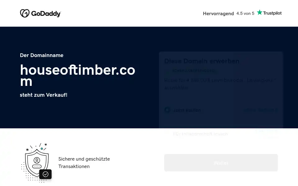 Screenshot of houseoftimber.com