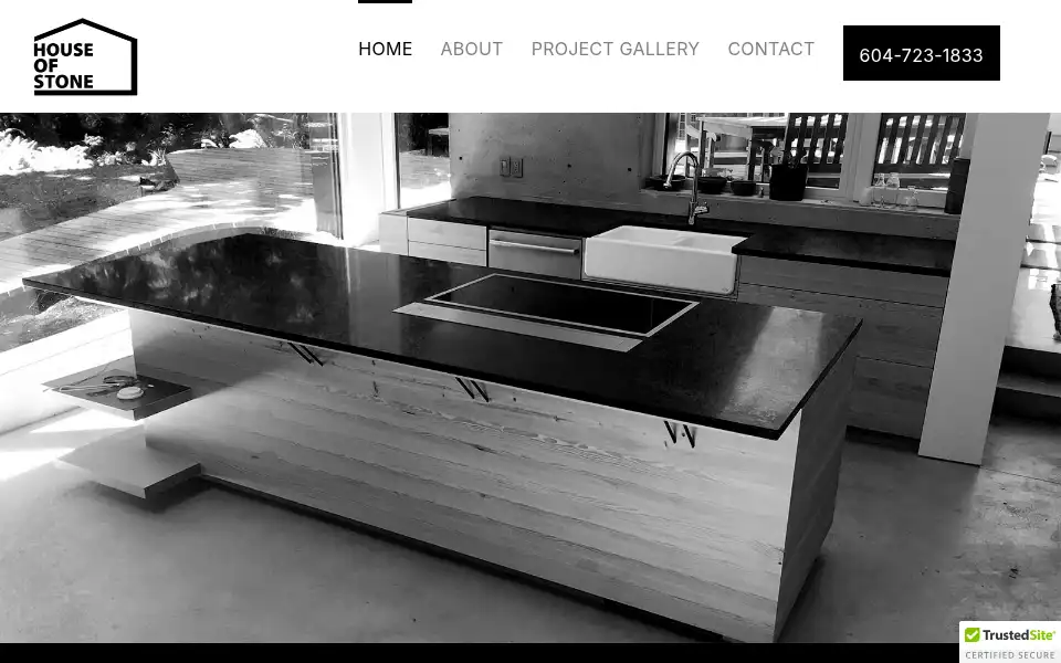 Screenshot of houseostone.com