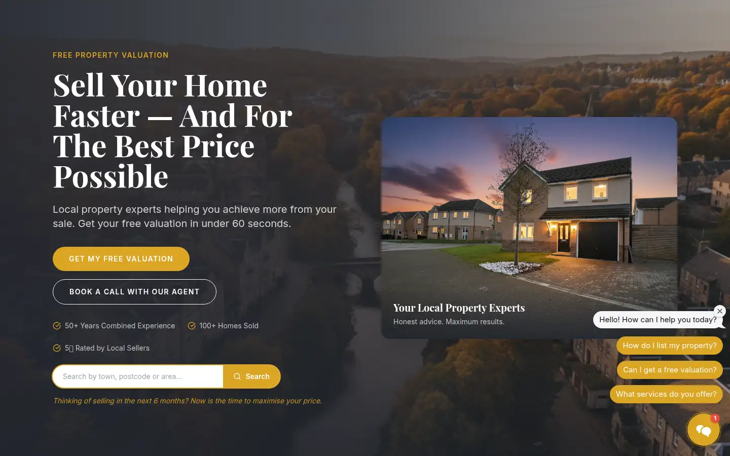 Screenshot of housespotters.com