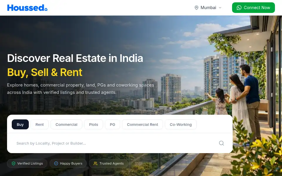 Screenshot of houssed.com