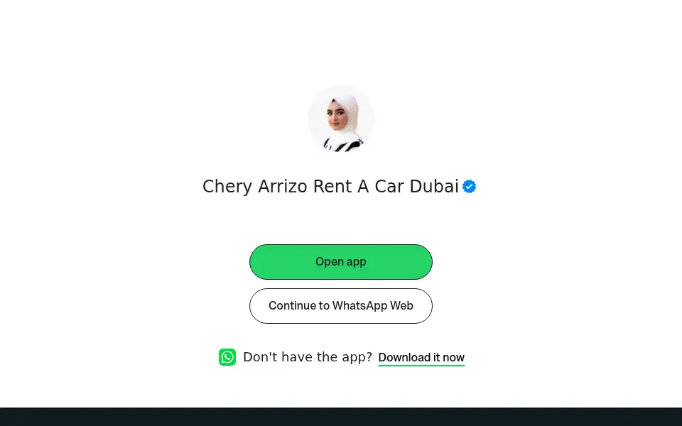 Screenshot of houstonrentacar.ae
