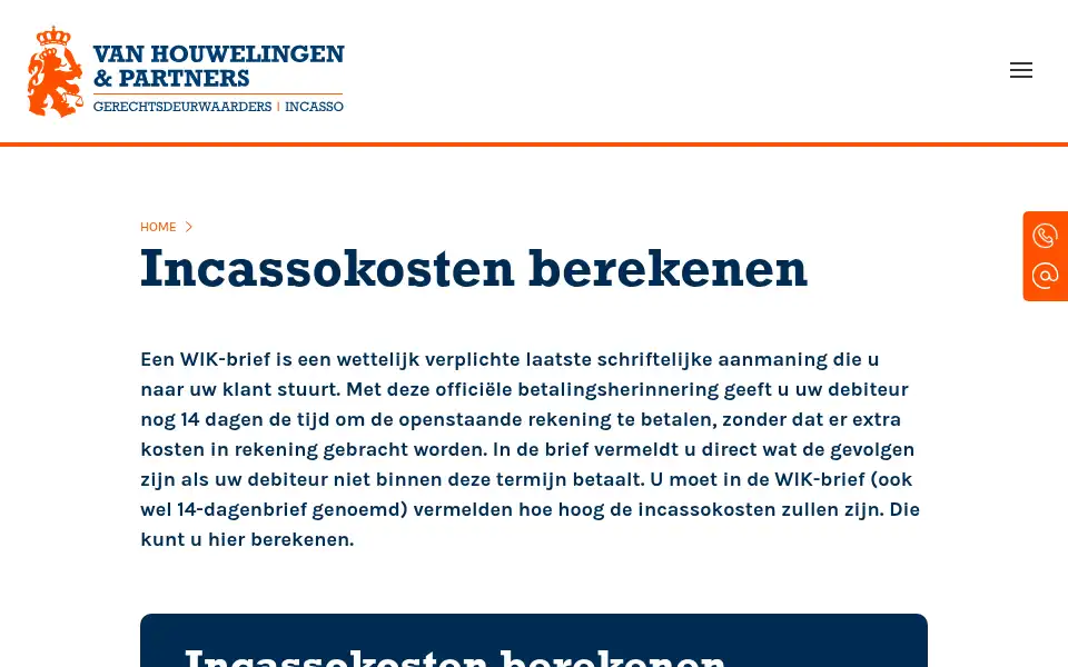 Screenshot of houwelingen-partners.nl