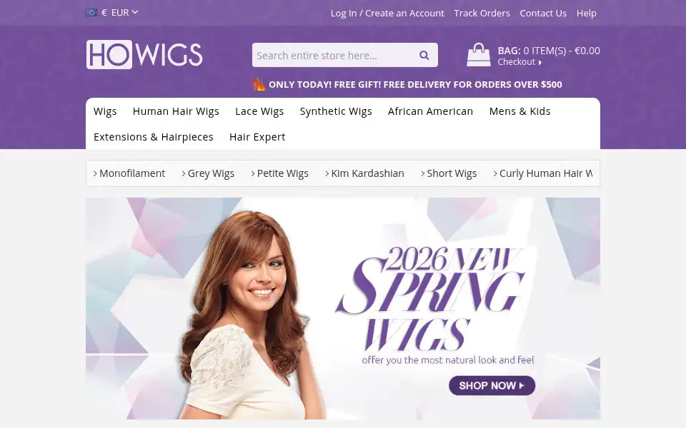 Screenshot of howigs.com