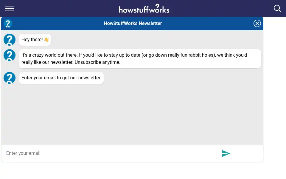 Screenshot of howstuffworks.com