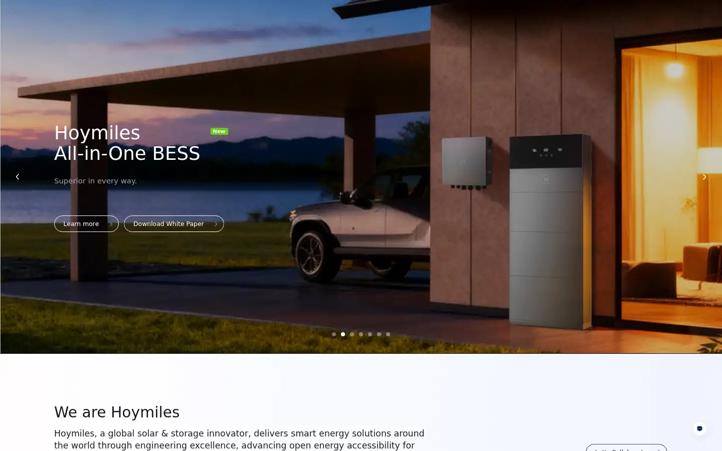 Screenshot of hoymiles.com