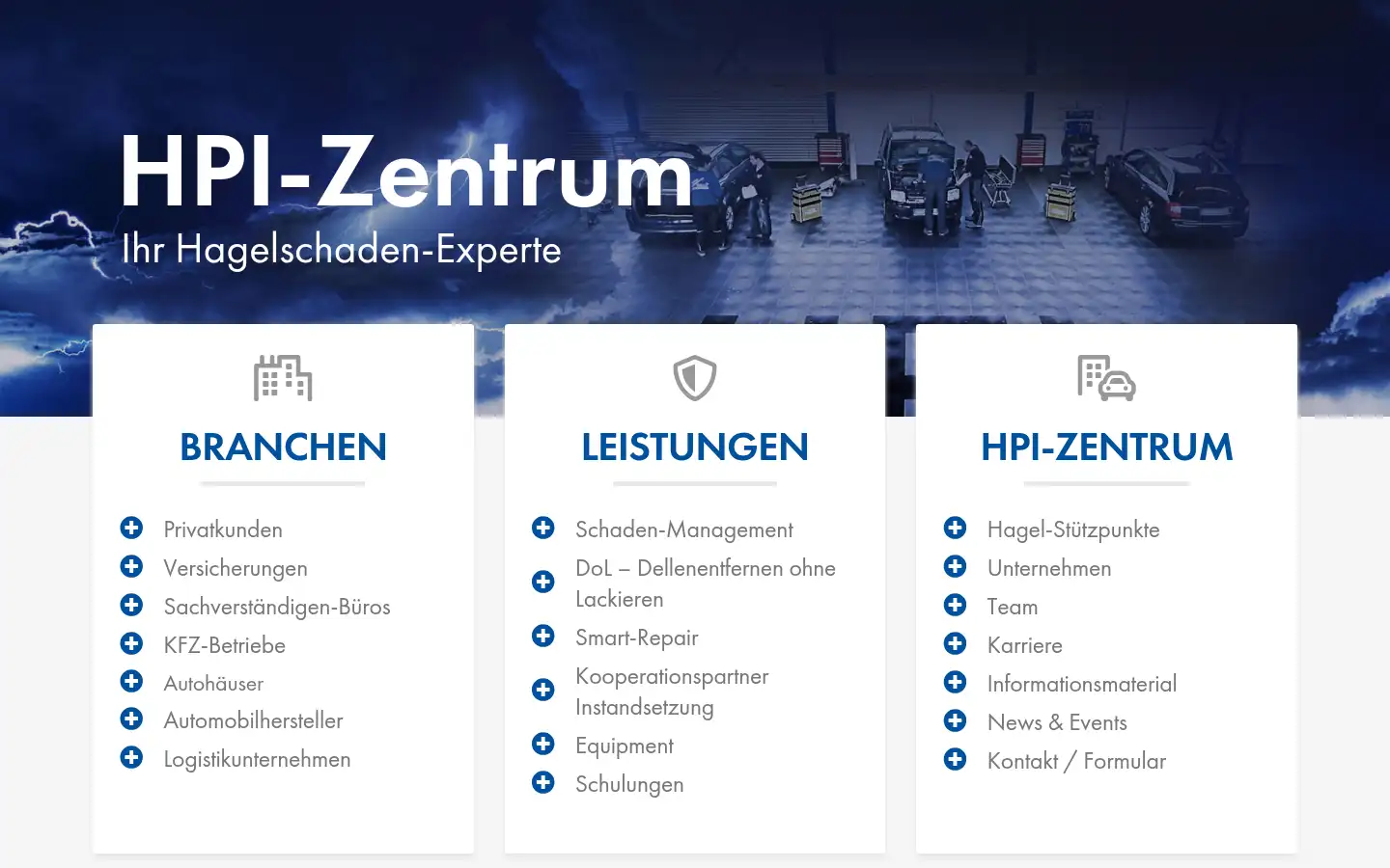Screenshot of hpi-zentrum.de