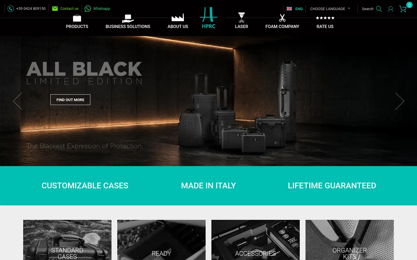 Screenshot of hprc.it