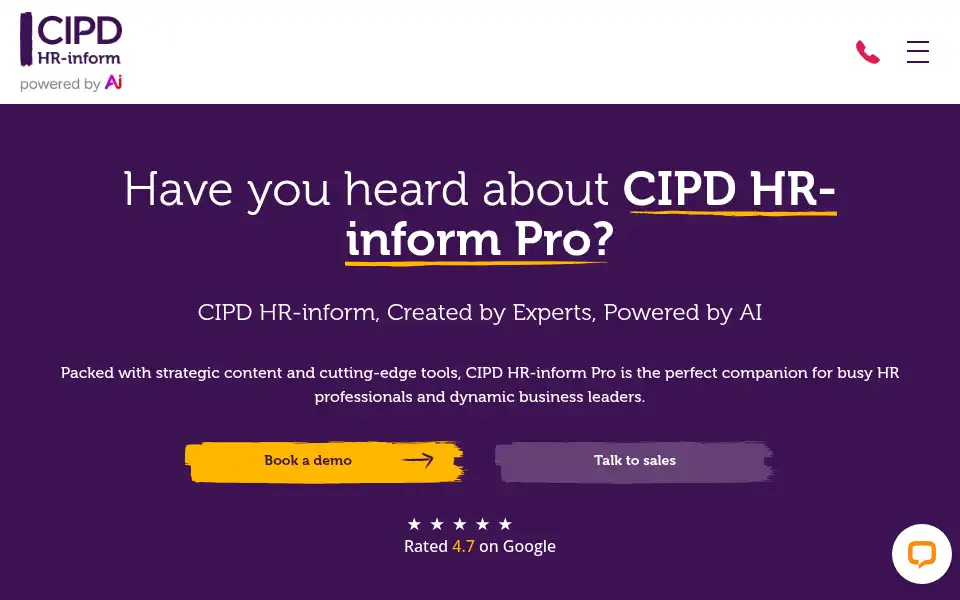 Screenshot of hr-inform.co.uk