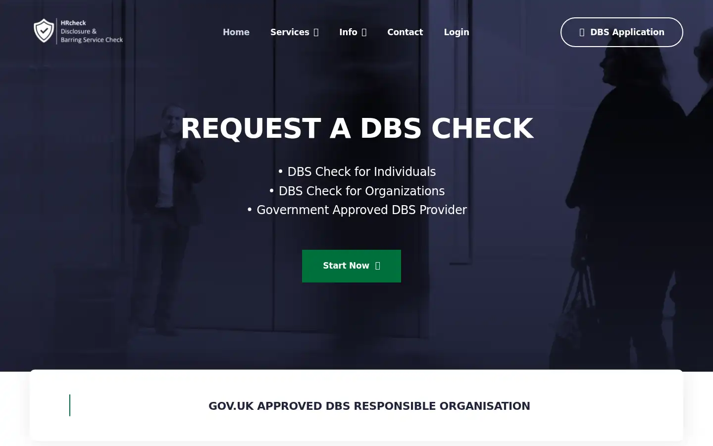 Screenshot of hrcheck.co.uk