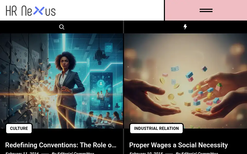 Screenshot of hrnexus.in