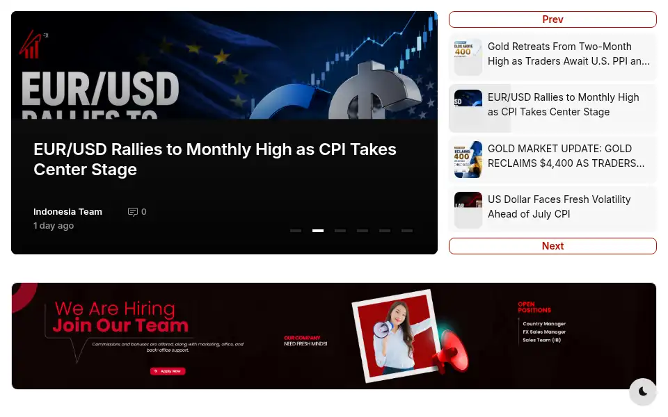 Screenshot of hs-markets.com