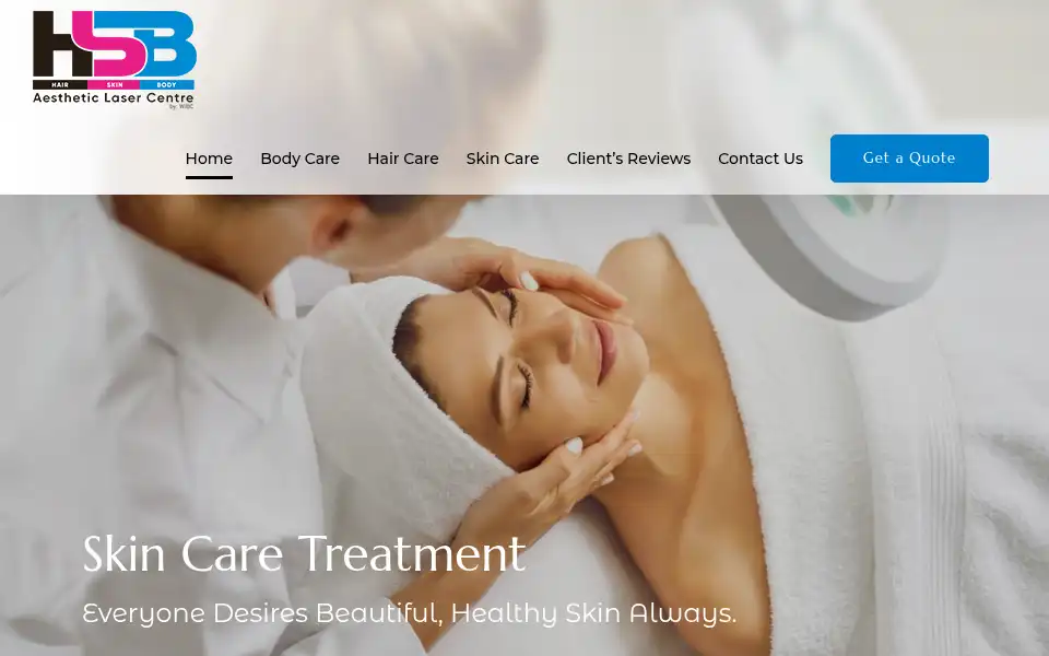 Screenshot of hsbalc.com