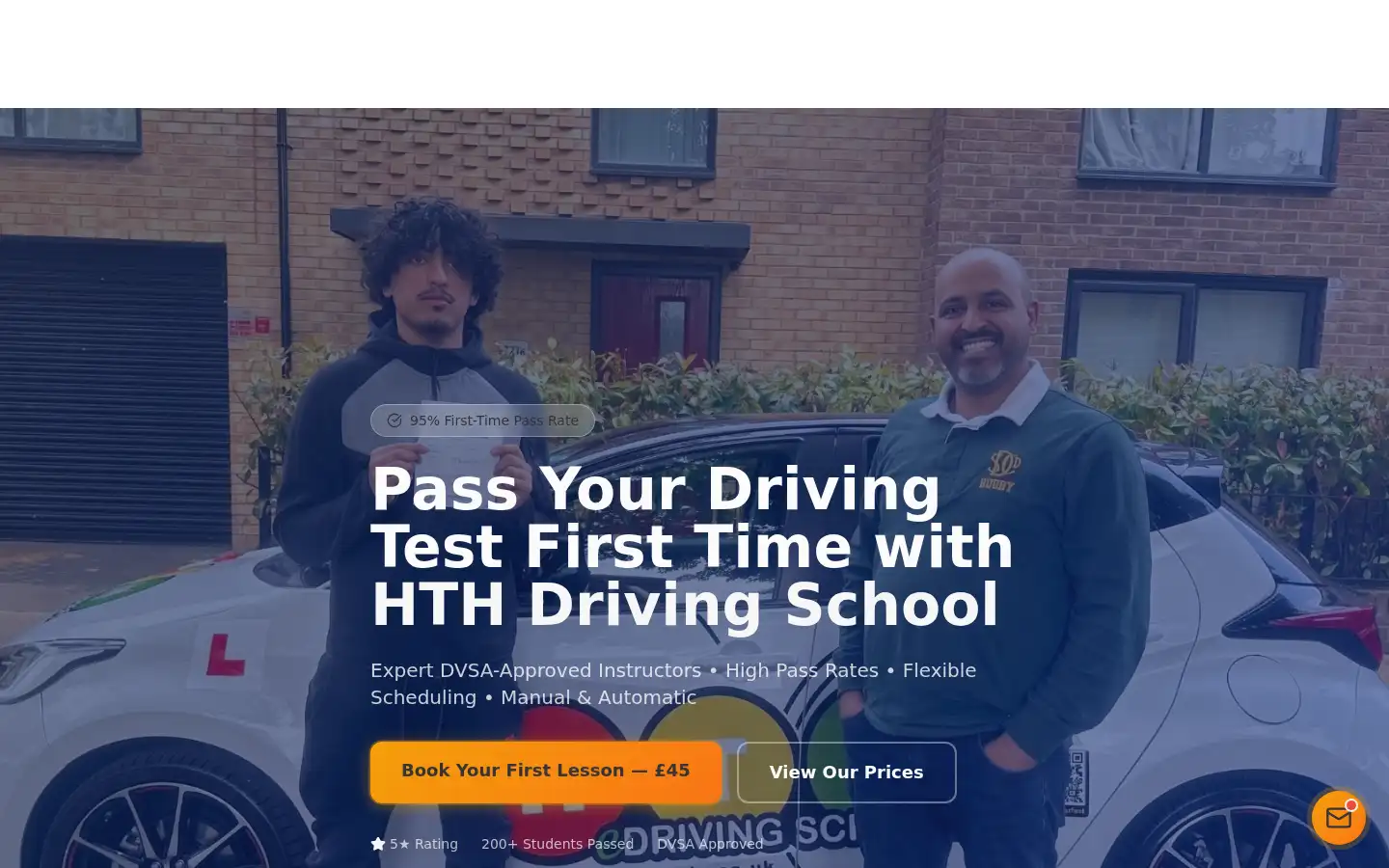 Screenshot of hthdrivingschools.co.uk
