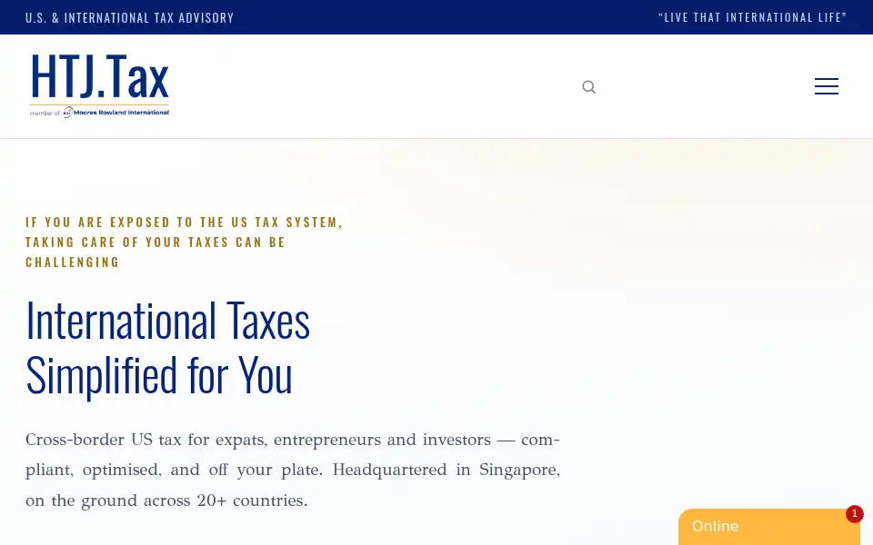 Screenshot of htj.tax
