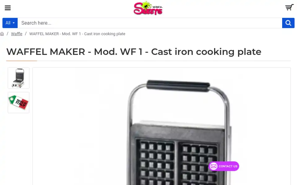 Screenshot of htsweets.co.uk