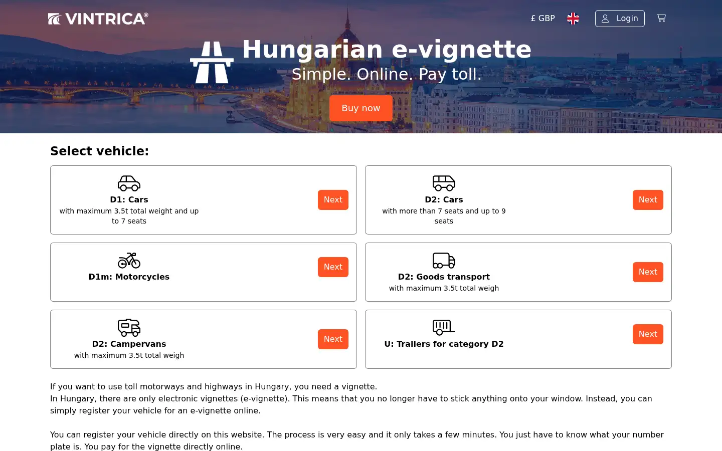Screenshot of hu-vignette.com