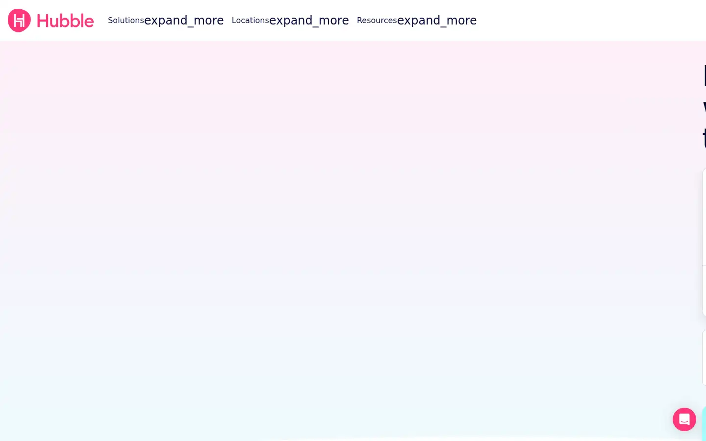 Screenshot of hubblehq.com