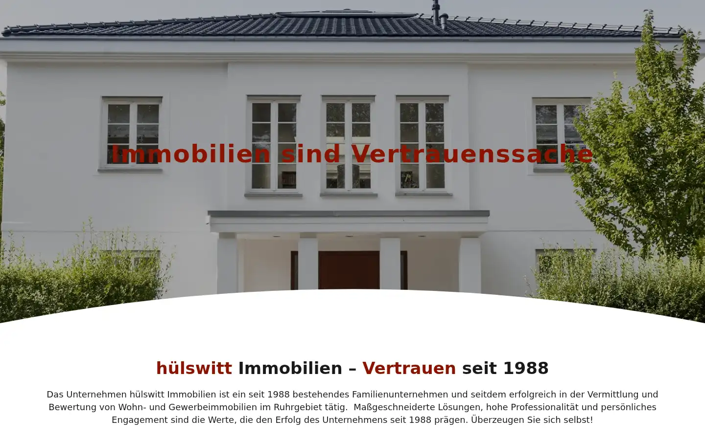 Screenshot of huelswitt.eu