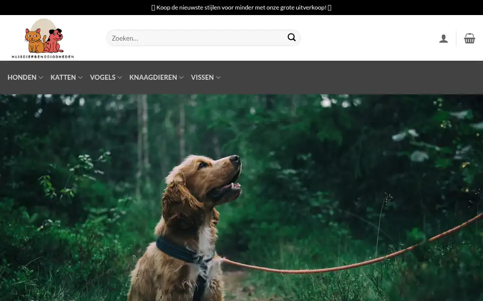 Screenshot of huisdierding.com