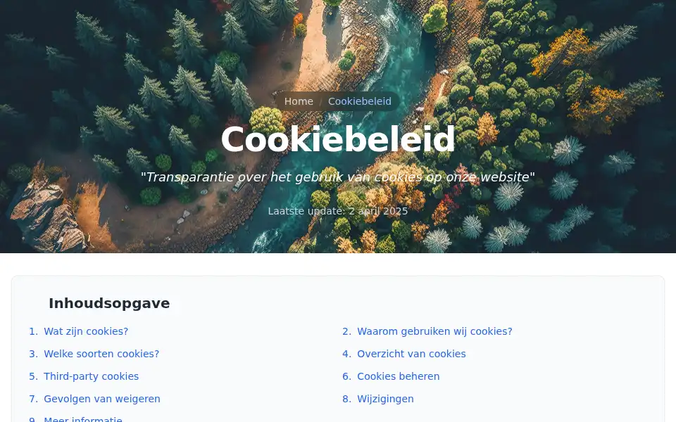 Screenshot of huisje-huren-veluwe.nl