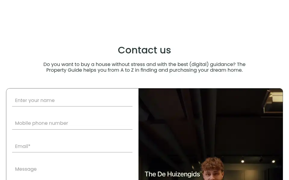 Screenshot of huizengids.nl