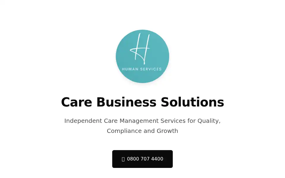 Screenshot of humanservices.org.uk
