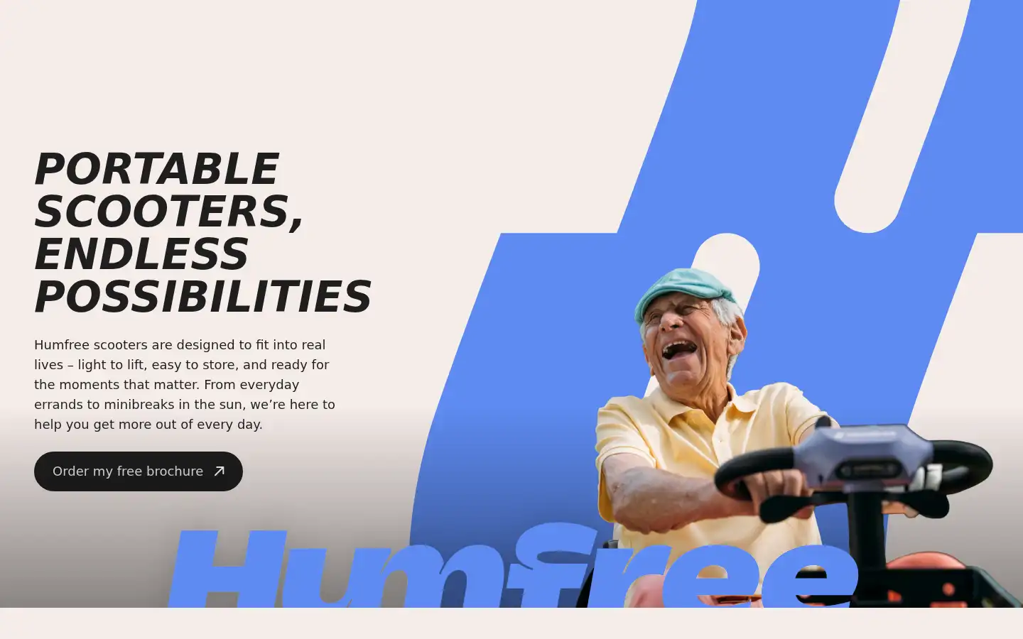 Screenshot of humfree.co.uk