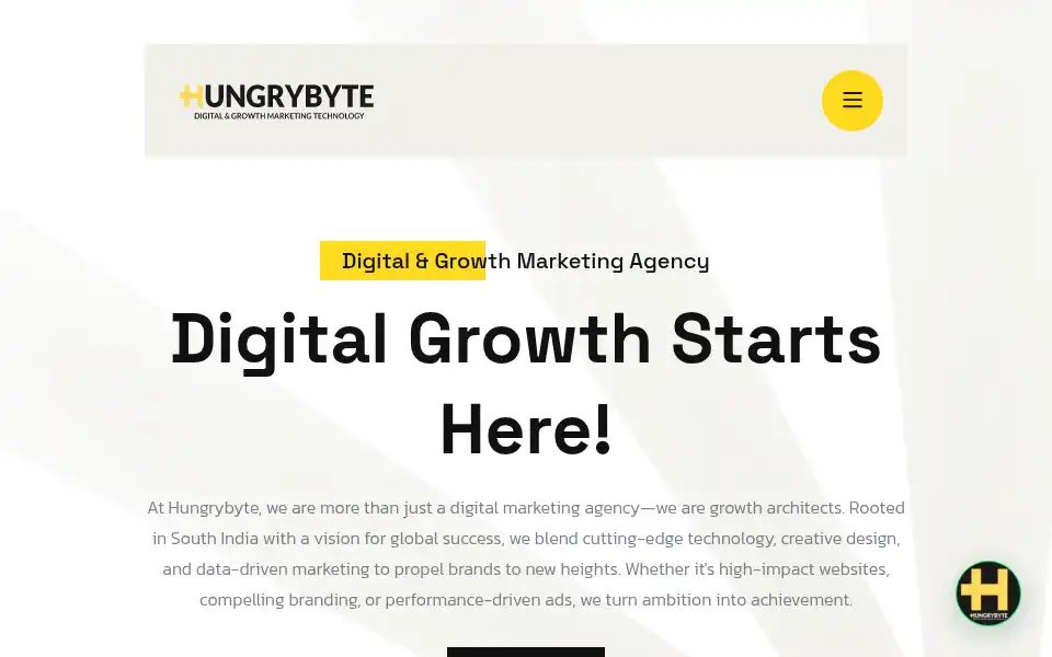 Screenshot of hungrybyte.net