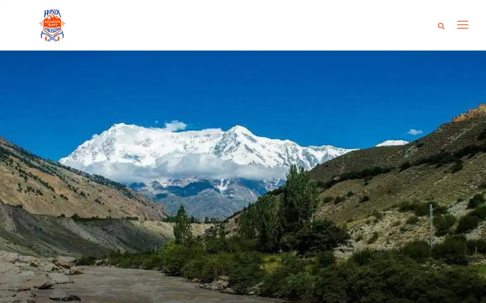 Screenshot of hunzaadventuretours.com