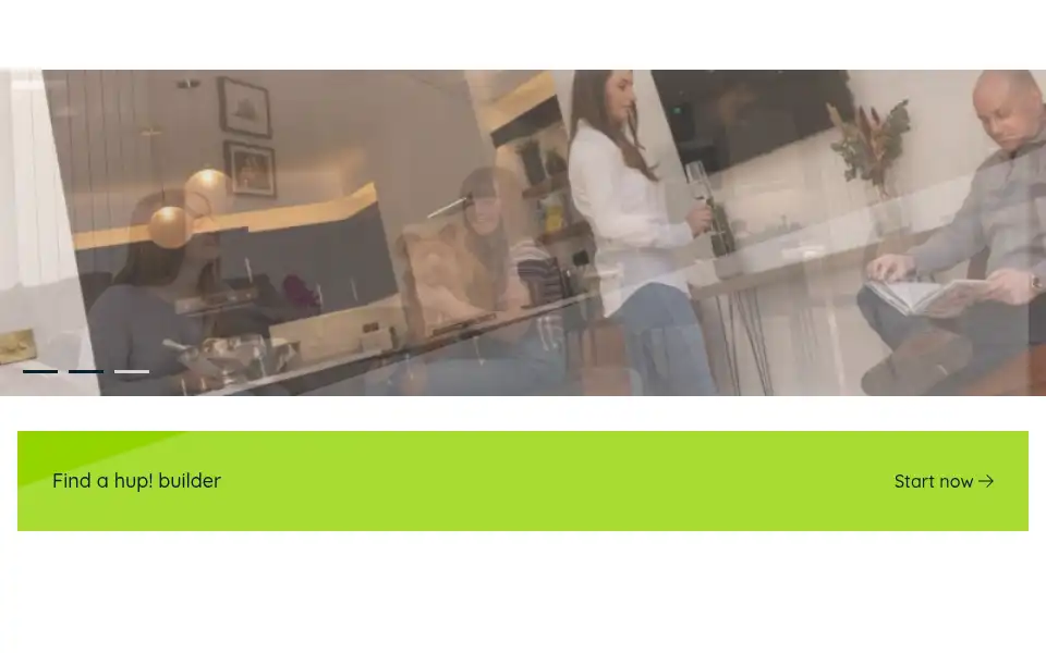 Screenshot of hup-home.co.uk