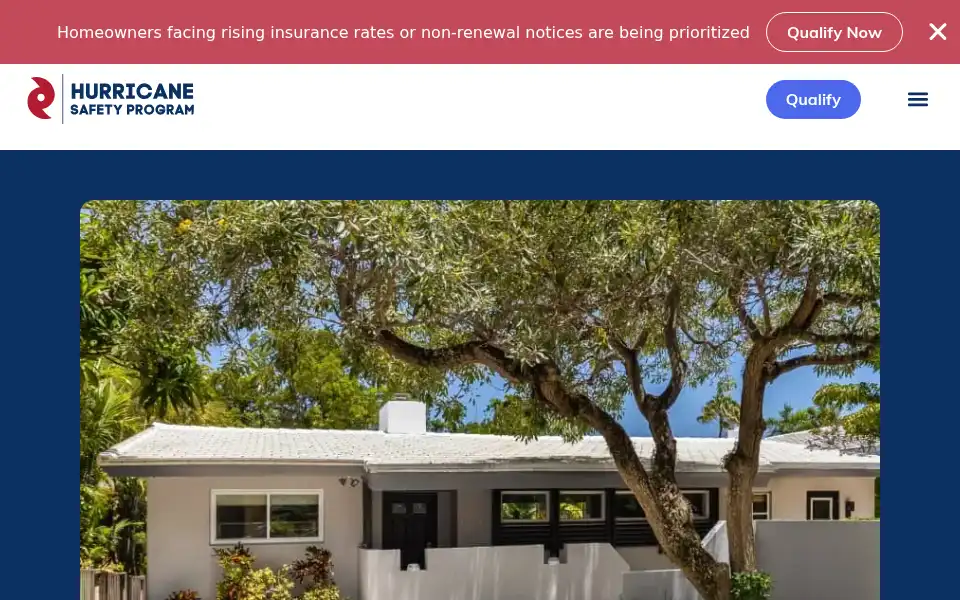 Screenshot of hurricanesafetyprogram.org