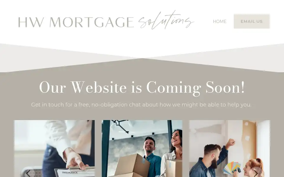 Screenshot of hwmortgagesolutions.com