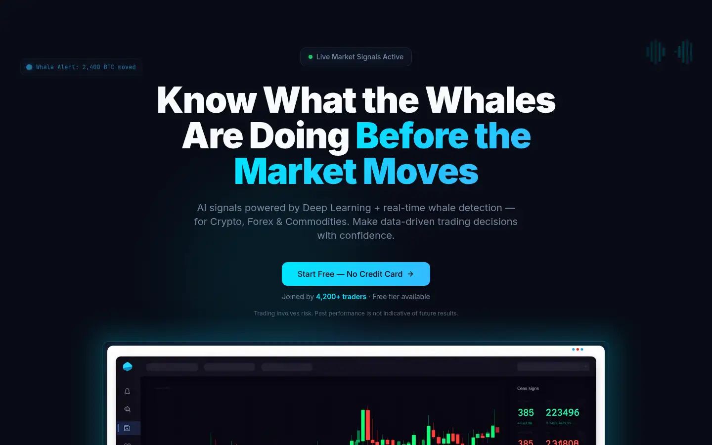 Screenshot of hxsignals.com