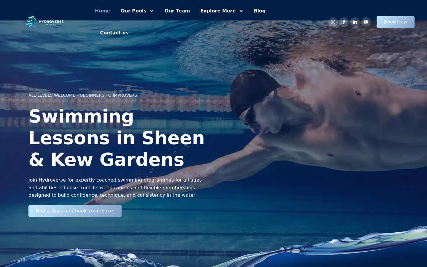Screenshot of hydroverse.co.uk