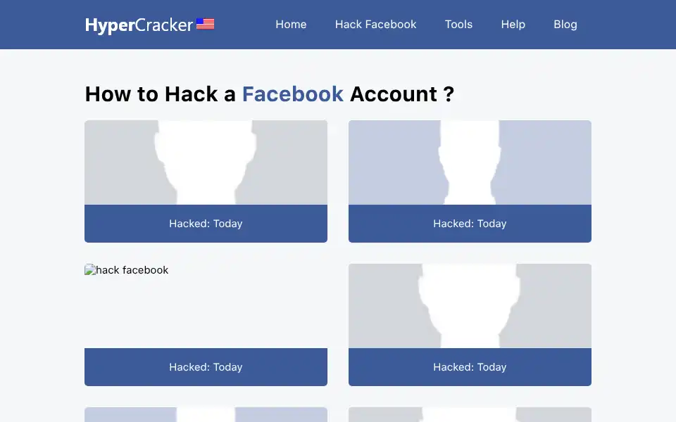 Screenshot of hypercracker.com
