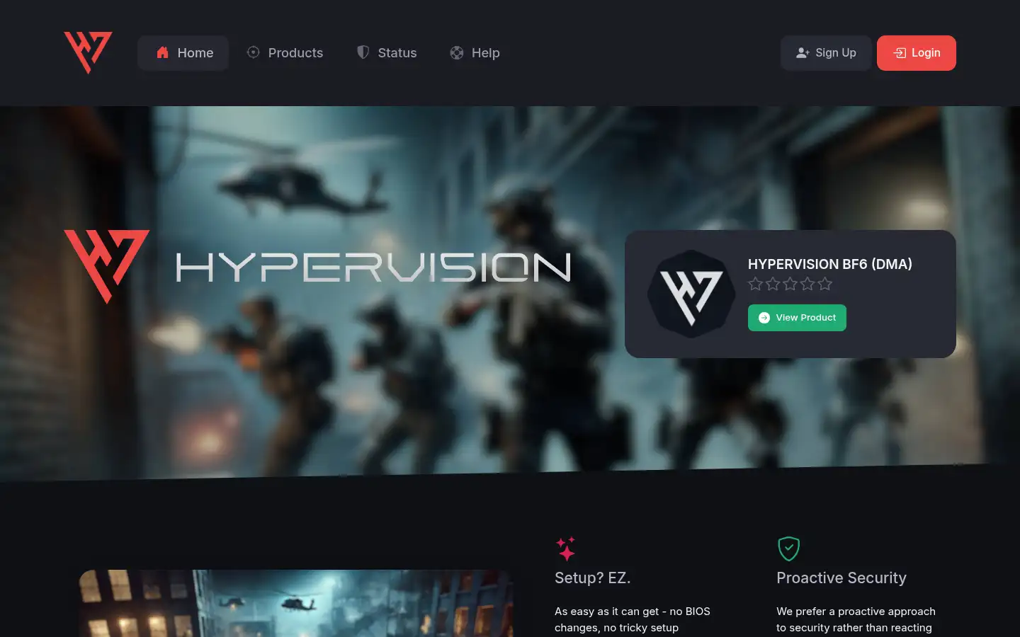 Screenshot of hypervision.gg