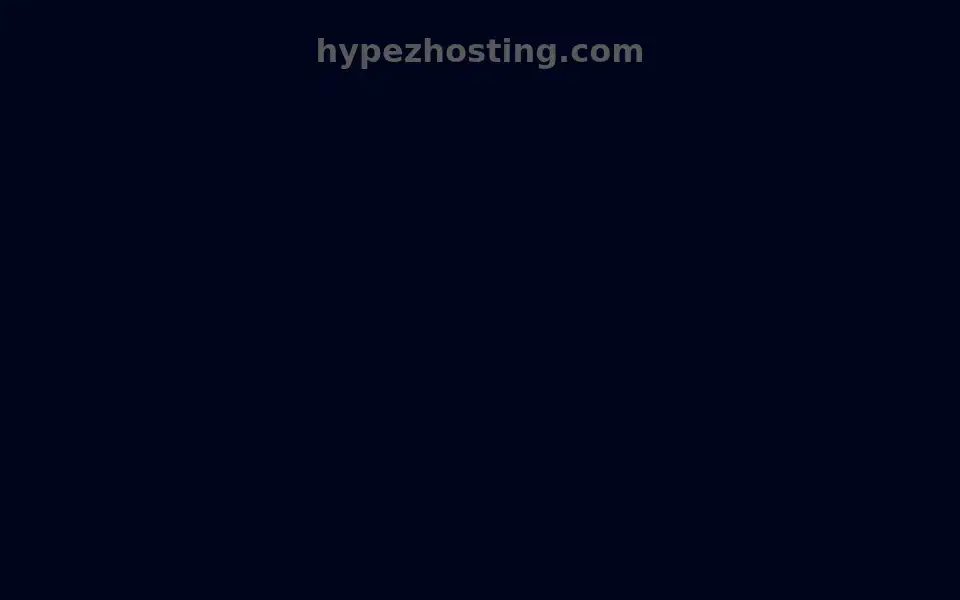 Screenshot of hypezhosting.com