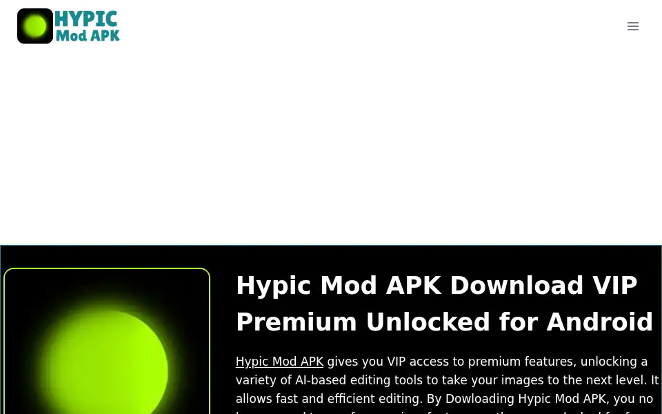 Screenshot of hypicmodapk.net